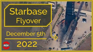 SpaceX Starbase, Tx Flyover