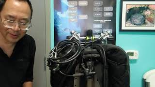 - Part 2 -Techniques For Taming The Long Hose For Technical Scuba Diving - Stowing For Transport