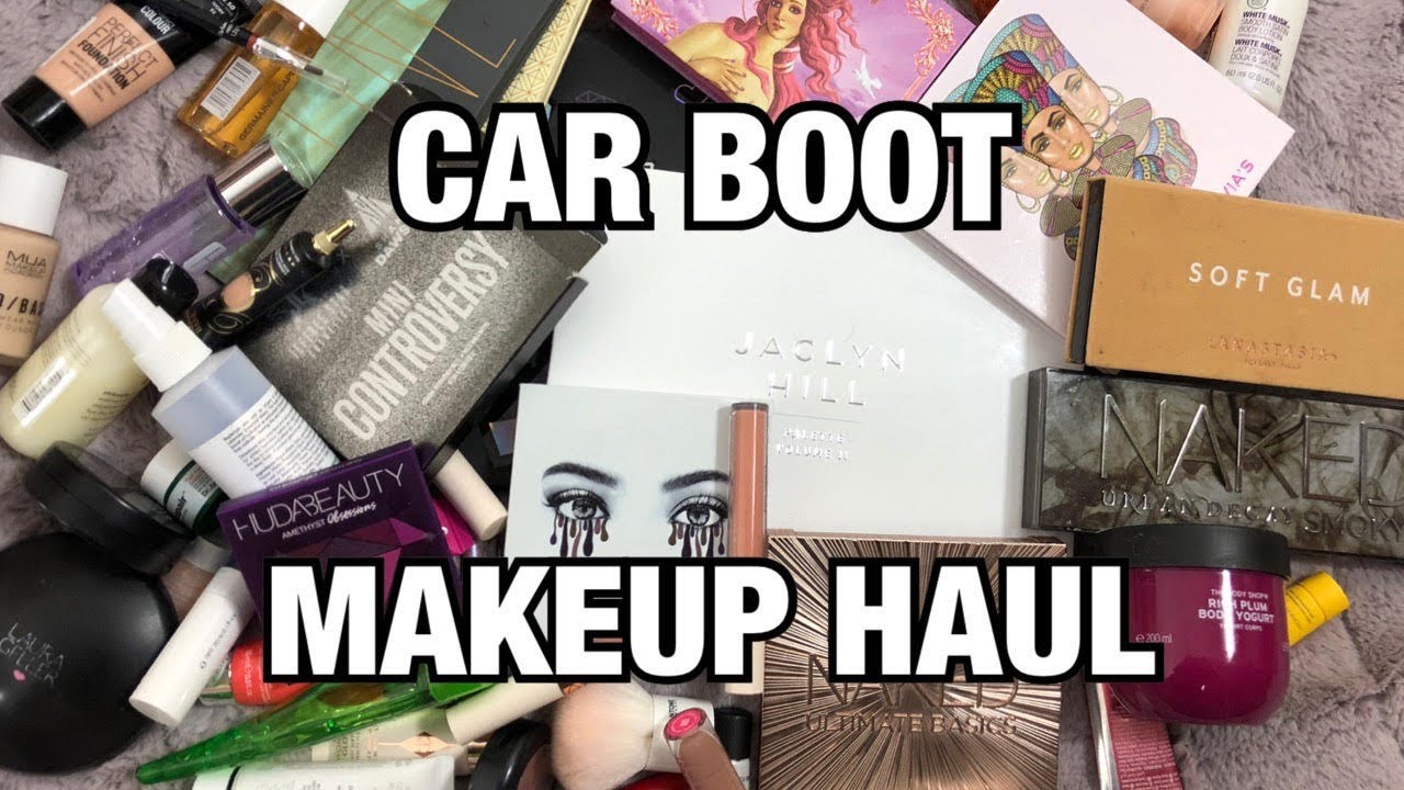 Car Boot Makeup Haul Aug 2020