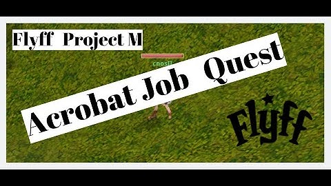 Flyff Project M - Acrobat Change Job Quest