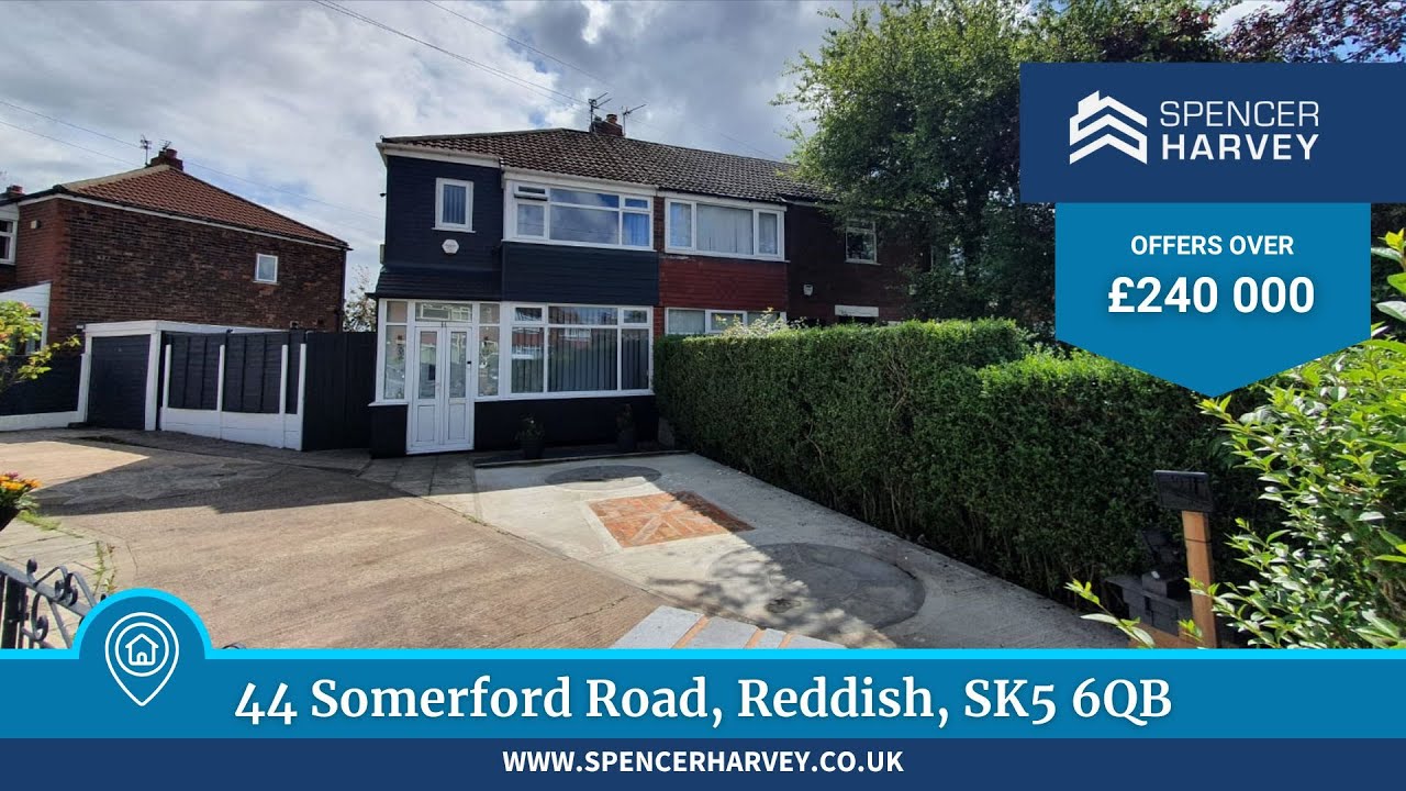 44 Somerford Road, Reddish, SK5 6QB YouTube