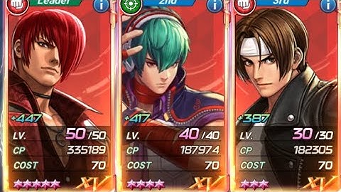 The Three Brother - EX Iori Yagami XV, Kyo Kusanagi XV & Shunei XV Gameplay in The KOF Allstar