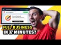 How I Built a Real Business in Just 37 Minutes!