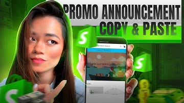 How To Add Announcement Bar Slider -copy & paste Shopify Dawn and All Themes | shopify tutorial 2024