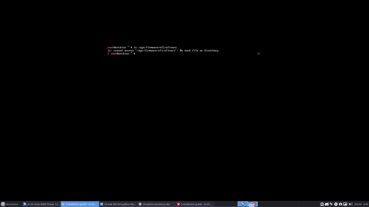 5 The actual installation of Arch Linux Phase 1 BIOS | ArcoLinuxD