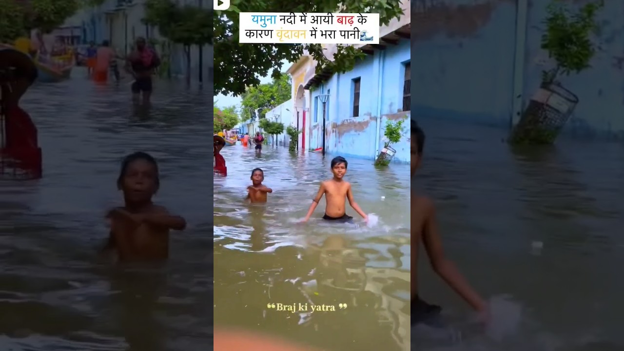 vrindavan m baad aa gayi 🥺 