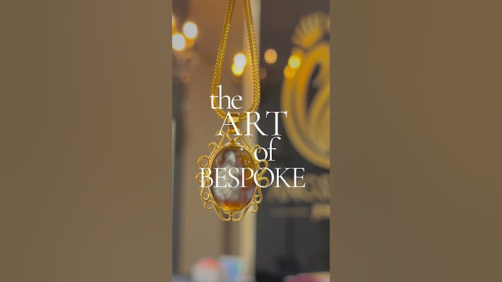 The Art of Bespoke. #angsaemasjewellery #aejstyle #CustomJewellery #Gold916