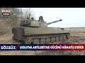 Ukrayna artilleriyası gücünü nümayiş etdirir - BAKU TV