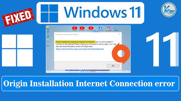 ✅ How To Fix Origin Installation Requires An Internet Connection Error On Windows 11 PC