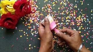 DIY Create Your Own Crazy Party Poppers At Home/How To Make Party Poppers With Paper Cup/DIY