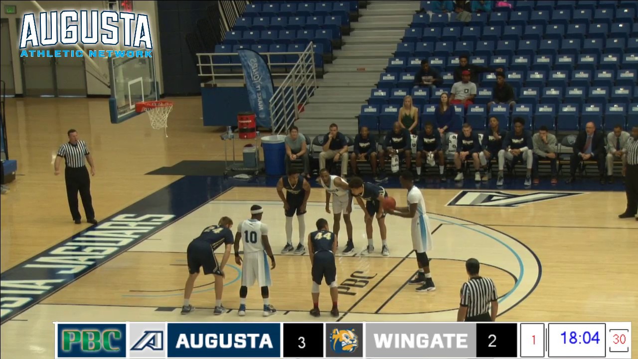 Augusta Men's Basketball Hosts Wingate YouTube