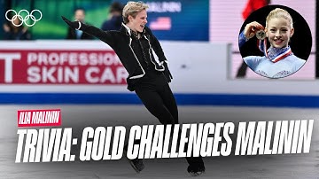 Gracie Gold Tests Ilia Malinin’s Olympic Knowledge 🇺🇸⛸️ | Figure Skating