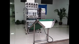 Multi-column liquid packaging machine-10 columns of back-sealing liquid fillets-peristaltic pump