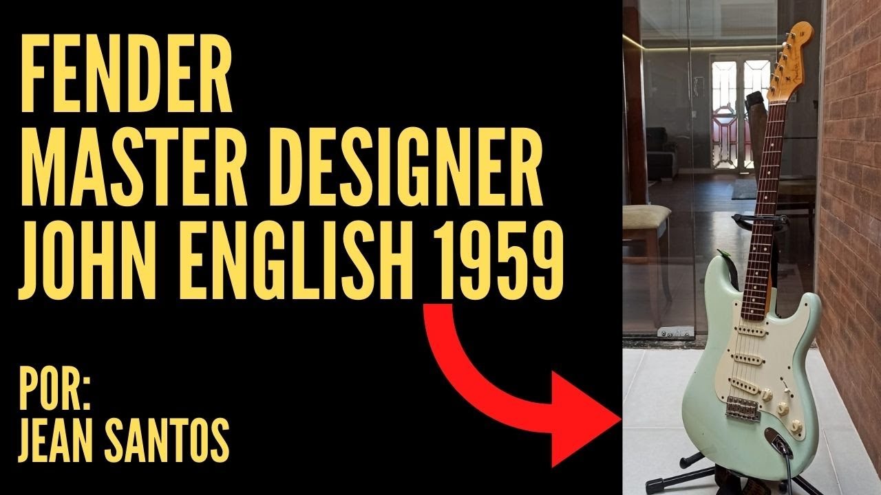 Review Fender Stratocaster Master Designer John English 1959