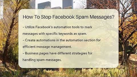 How To Stop Facebook Spam Messages? - Everyday-Networking