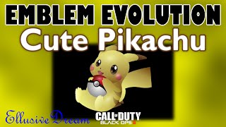 Cute Pikachu Emblem Evolution by Ellusive Dream for Cod Black Ops 3