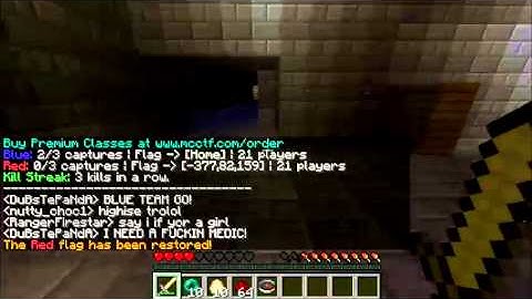 Minecraft CTF Class Overview Pt.1 The Ninja