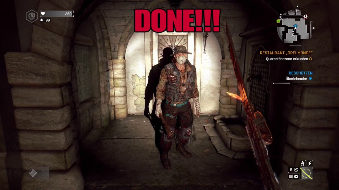 DYING LIGHT™ / BLUE GUARD / SECRET WEAPON RESTORE SIDEQUEST 3 (Oldtown