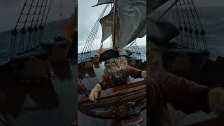 Pirate Cat Captain &amp; Dog Crew Sail Ship in VIOLENT Storm (Hyper-Realistic Footage)