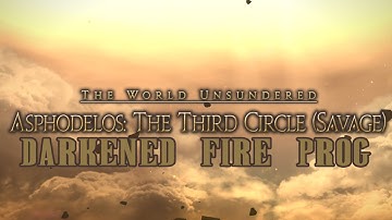 FFXIV - P3S Darkened Fire Prog