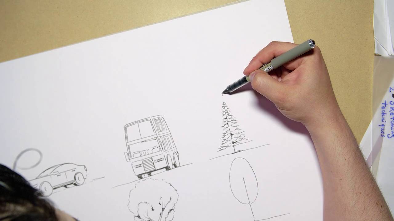 Urban Design - Hand Drawing 4