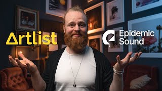 Artlist or Epidemic Sound for YouTube? Royalty free music for youtube videos.