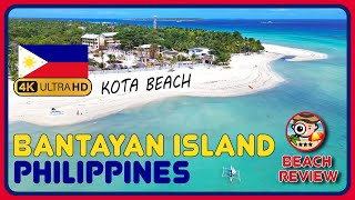 Kota Beach Bantayan Island Cebu (Magical beach at the top of Cebu!) 4k Walking Tour/4k Beach Walk