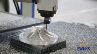 Swinks 5 Axis Twinu0026single Moving Tables Cnc Router Milling Application