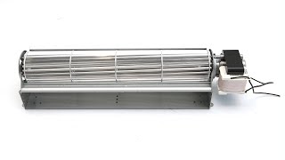 43mm diameter AC cross flow fan Tangential fan blower