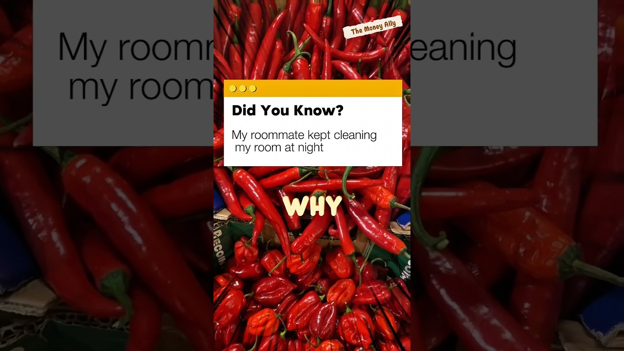 My roommate started cleaning my room… then I found out why!? #shorts #usa #usashorts #reddit