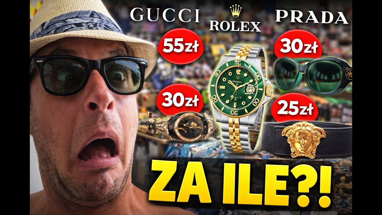 Kupiłem „Rolexa” za 70zł?! Szokujące ceny na markecie w Tunezji!