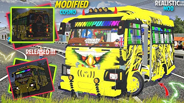 New Modified Cosmo Mod For Bus Simulator Indonesia ll Dowload Now ll Beast Gaming 2.0 ll #bussidmods