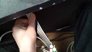 Plugging in a Cox Cable Box
