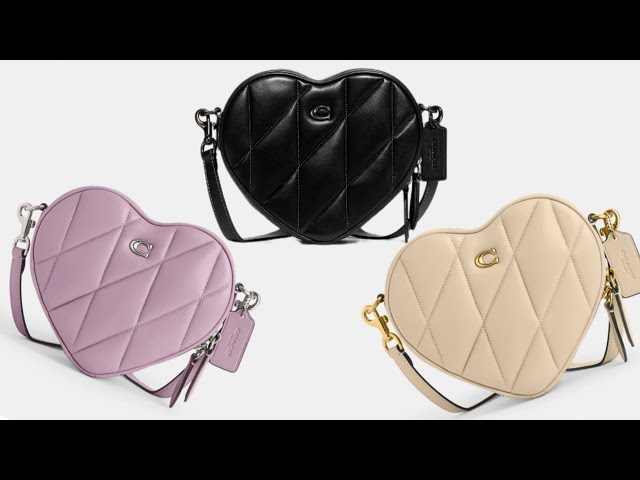 The Coach Heart Bag  Bags, Girly bags, Fancy bags