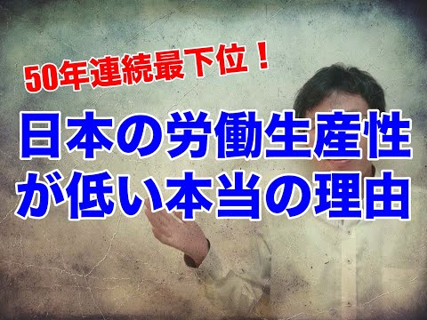 日本の労働生産性が低い本当の理由、10年働いてわかったこと