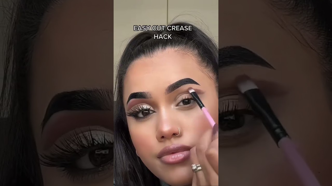 Easy Cutcrease Eyemakeup Hack🤍