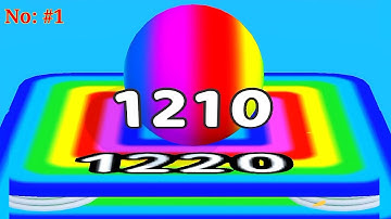 🎯 BALL RUN Infinity 2048 🆚 Number run shooting 2048 (2048 Cubes) Gameplay part 8