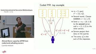 Camilla Hollanti : Almost there: capacity of PIR from coded and colluding servers