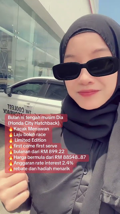 Dapatkan sekarang dengan Najwa tau 😘🔥#fyp #viralvideo #honda