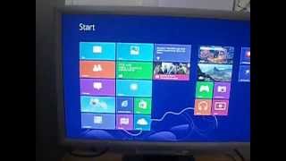 Windows 8 on Pentium D 2.8 GHz, 1 gb ram, Radeon 9600