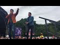 Coco Martin,Lito Lapid and the whole cast for closing song @ London Barrio Fiesta 2018