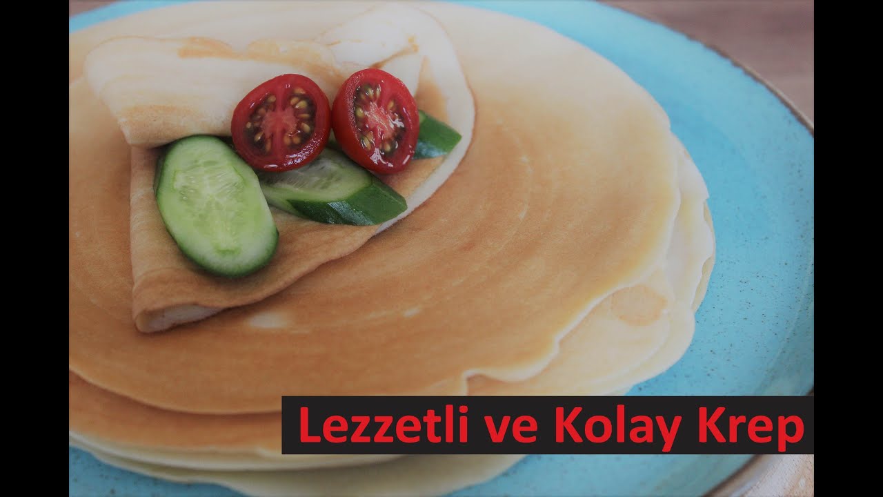 Pratik Tarifler | Herkesin Yapabileceği Kolay Krep Tarifi
