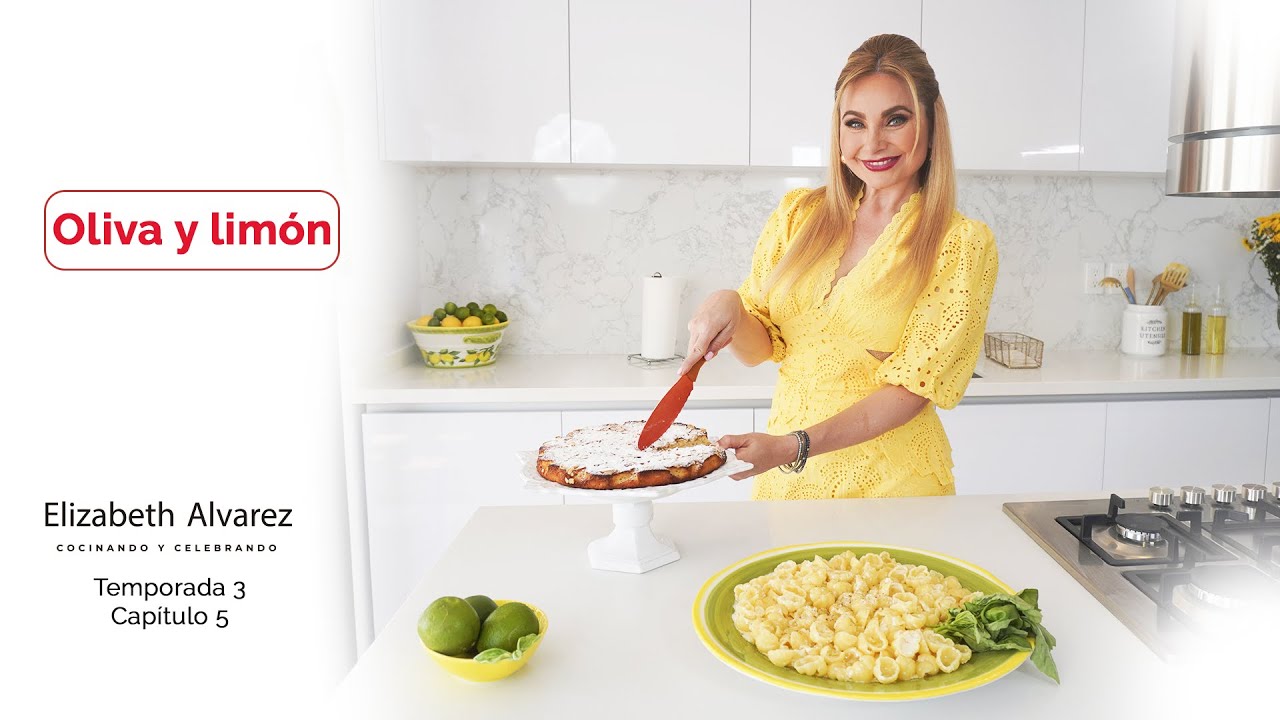 Oliva y Limón 🌿🍋 - Panqué de limón y Pasta con limón/aceite de oliva #elizabethalvarez