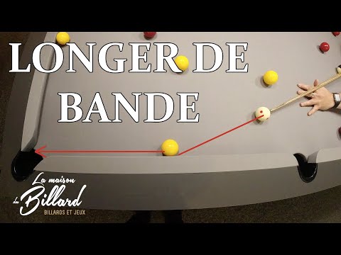 Cours billard longer de bande