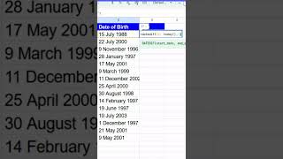 Stop Calculating Age Manually! Use This Excel Formula 🚀 #citcderabassi #excel