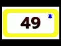 49 Seconds Countdown Timer With Sound Effect COLOR 4K HD 1080