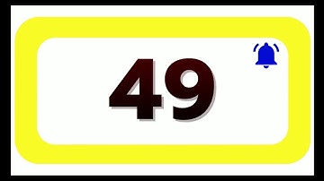 49 Seconds Countdown Timer With Sound Effect COLOR 4K   HD   1080