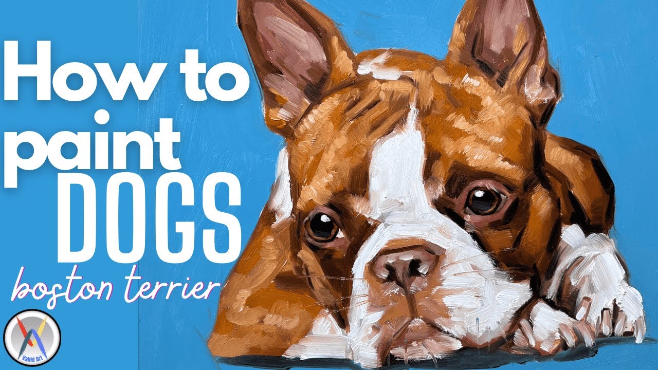 Oil painting process how to paint dogs alla prima YouTube