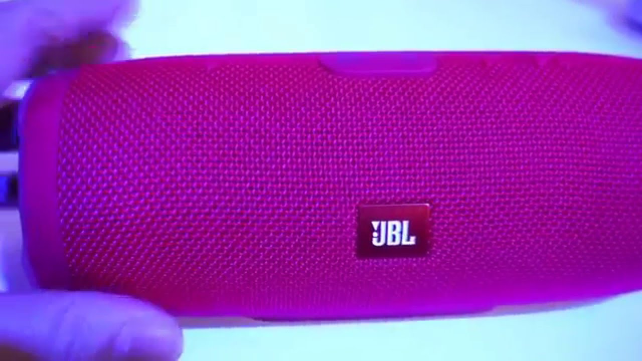 jbl charge 3 pink