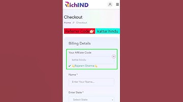 Richind  affiliate code kaise use kare | Richind refer and earn | Richind  affiliate code kaise dale